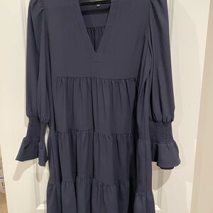 Tuckernuck Pomander Place Navy Blue Women's Dress